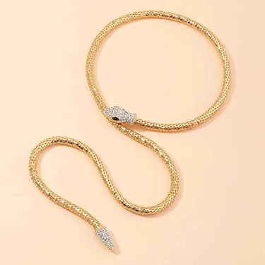 Ceinture Serpent Dorée